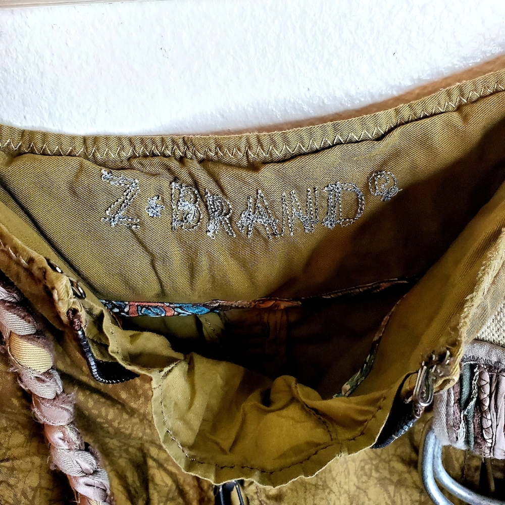 Z Brand green grunge skirt Size M - Picture 7 of 7
